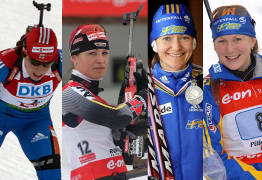 Биатлон. Женский спринт. Онлайн