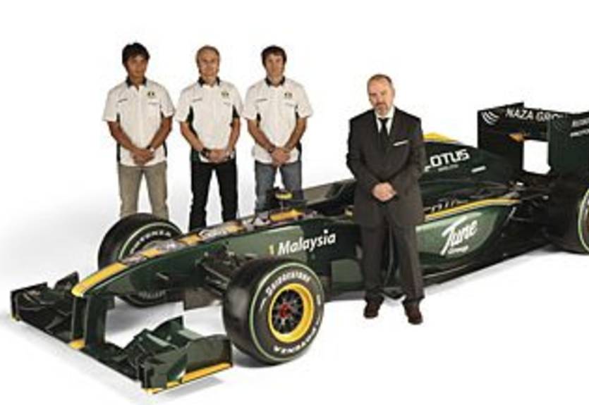 Лотус представил болид