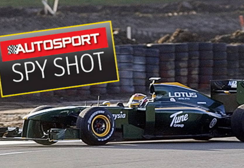 Autosport сделал шпионский снимок болида Лотус