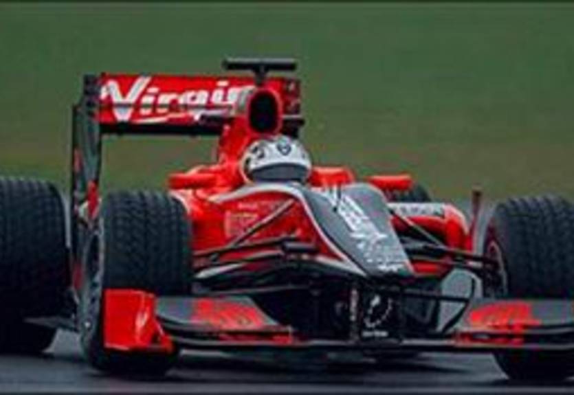 Вирджин провел первые тесты болида