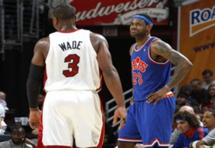 Джеймс: &quot;Мы с Уэйдом не любим уступать друг другу&quot;