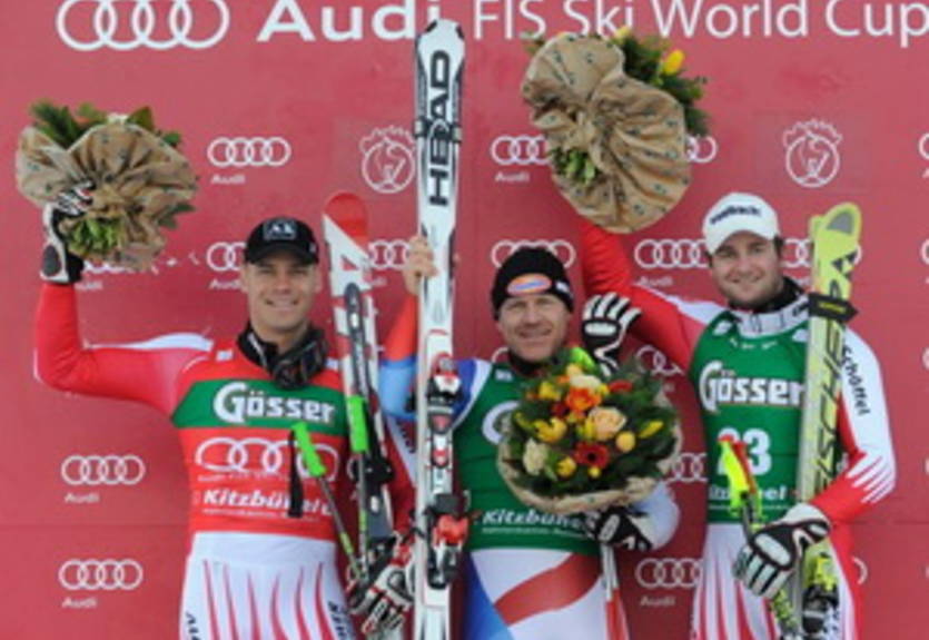 Горные лыжи. Куш обходит двух австрийцев