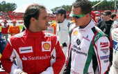 Масса: &quot;С Шумахером - друзья, но на трассе конкуренты&quot;