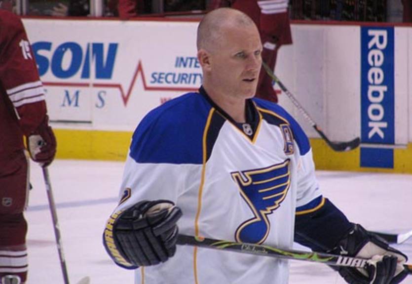 Украинская НХЛ: наш блюзмен большого хоккея