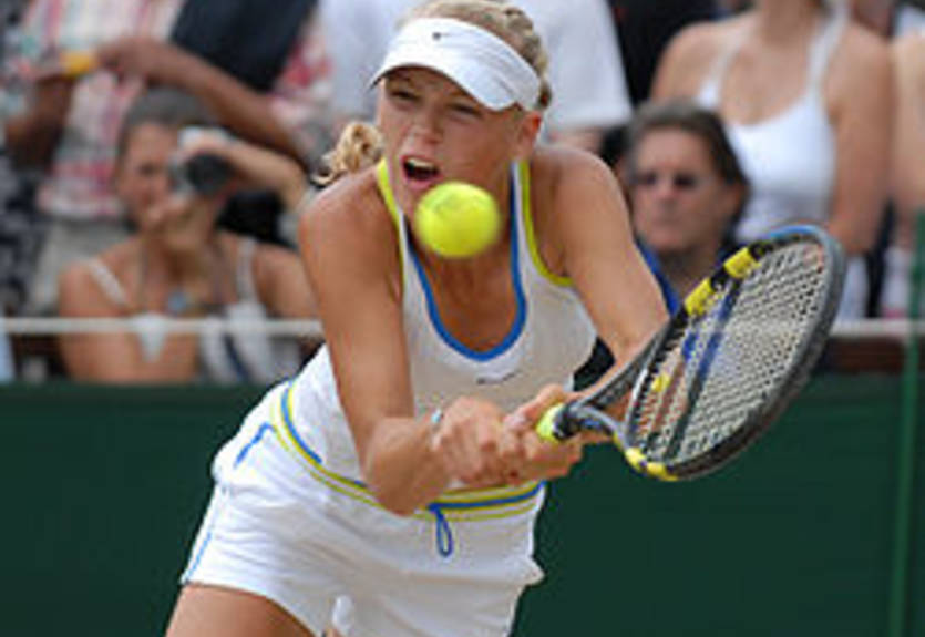 Возняцки: "Стартовала не очень хорошо"