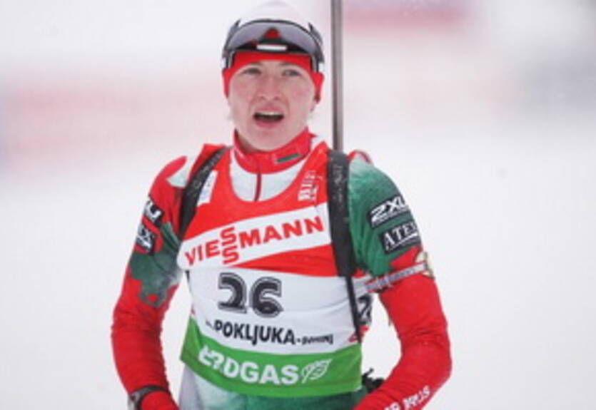 Домрачева: "Не могу понять, как начала стрелять по чужой мишени"