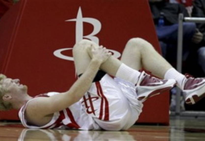 Новичок Хьюстона пропустит 2-3 недели