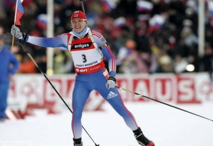 Биатлон. Триумф Черезова в компании странных персонажей