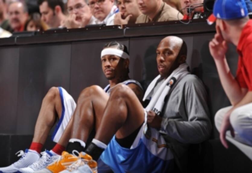 Айверсон пропустит матч с Бостоном