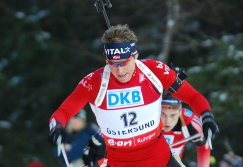 Биатлон. Свендсен бьет Эдера и Бьорндалена