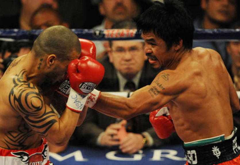 Паккьяо победил Котто техническим нокаутом