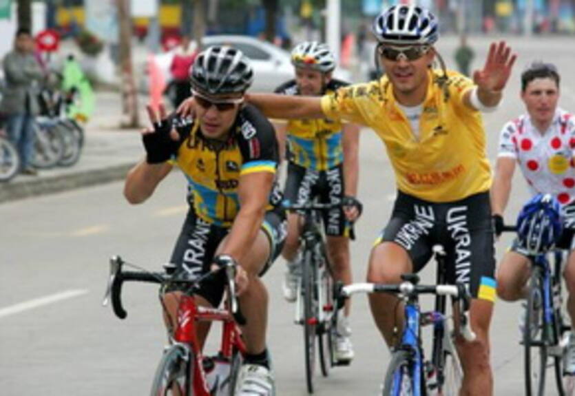 Украинские велосипедисты  продолжают доминировать на Туре Китая
