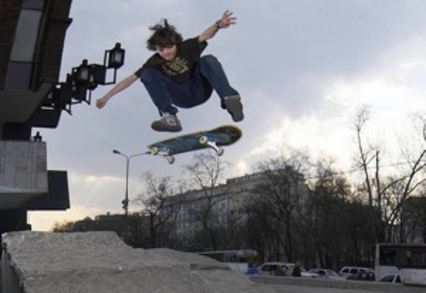 В Украине открылся первый крытый скейт-парк