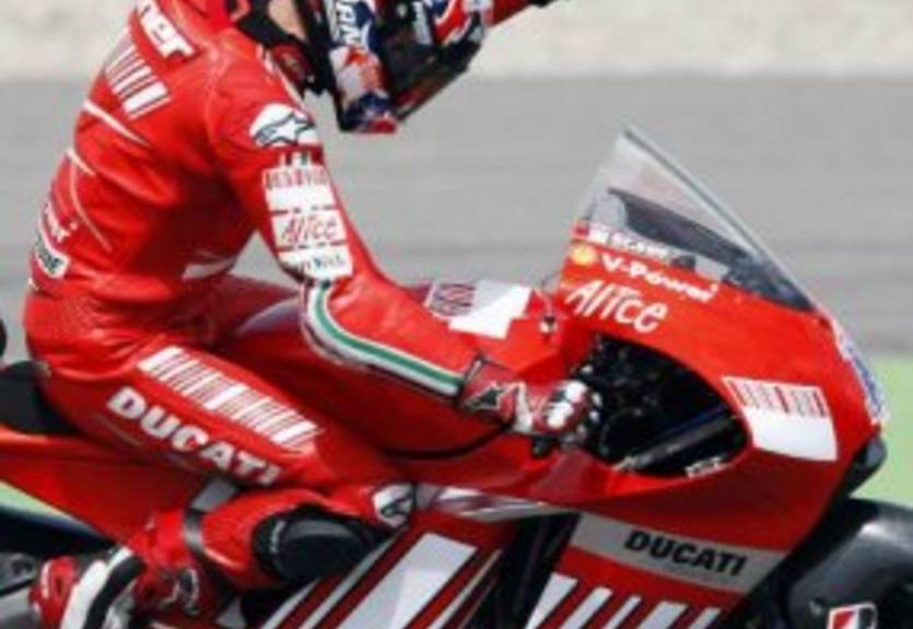 Moto GP. Стоунер не доволен занятой позицией