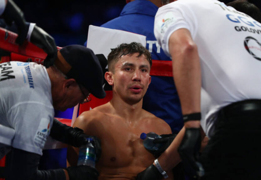 Головкин – Джейкобс: как Ломаченко и Усик смотрели бой