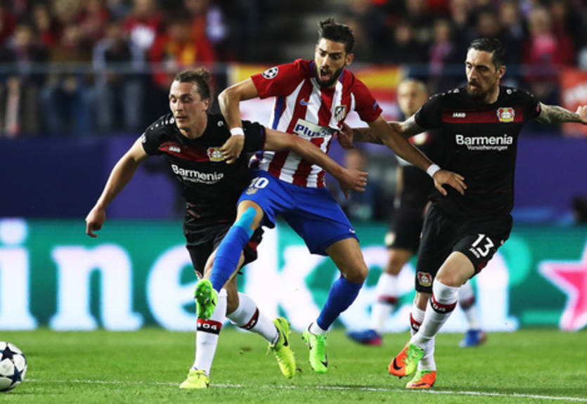 Атлетико и Байер сыграли в сухую ничью