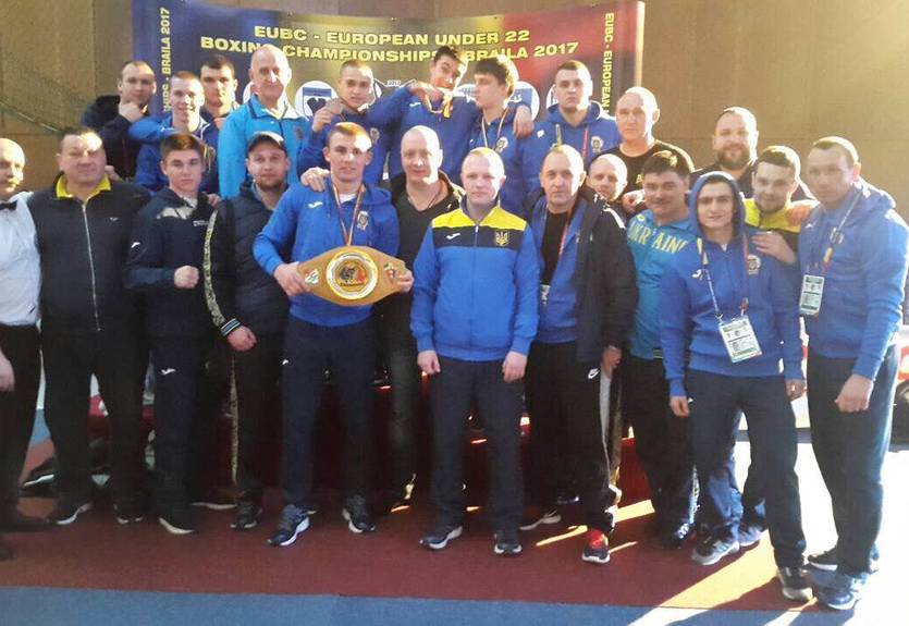 Украинские боксеры собрали полный комплект наград на чемпионате Европы