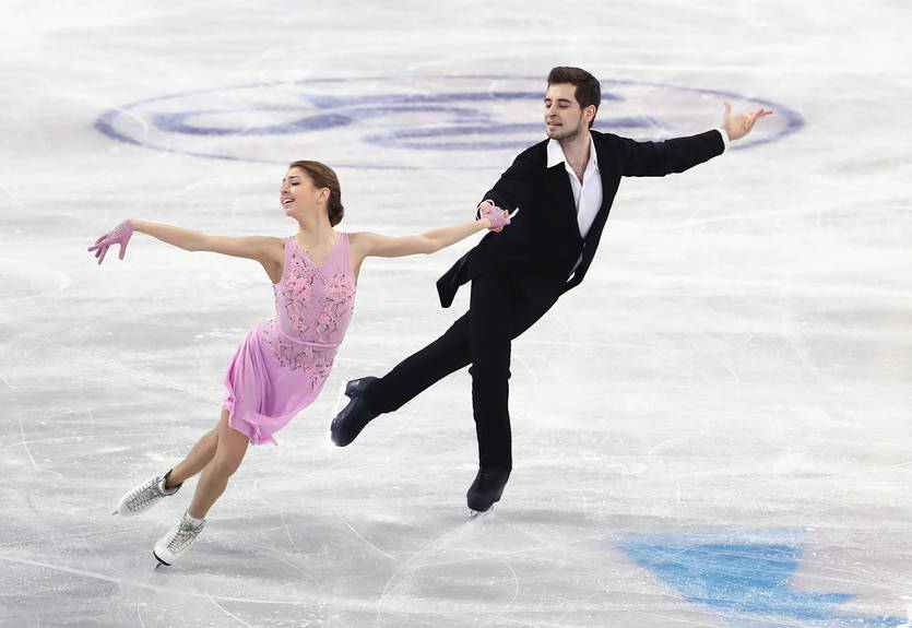 Украинские фигуристы Назарова и Никитин с рекордом вышли в финал ЧМ