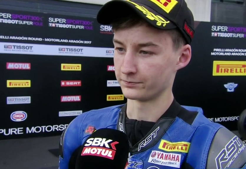WorldSSP300: Украинец Калинин стартует с первой лиги Гран-при Арагона