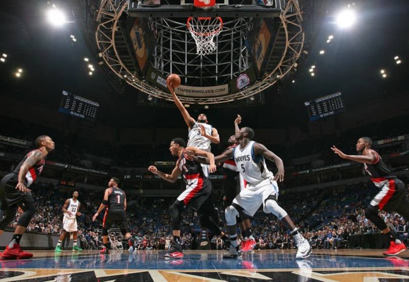 НБА: Миннесота одержала победу над Портлендом НБА: Миннесота одержала победу над Портлендом