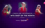 WTA: Возняцки — автор лучшего удара месяца