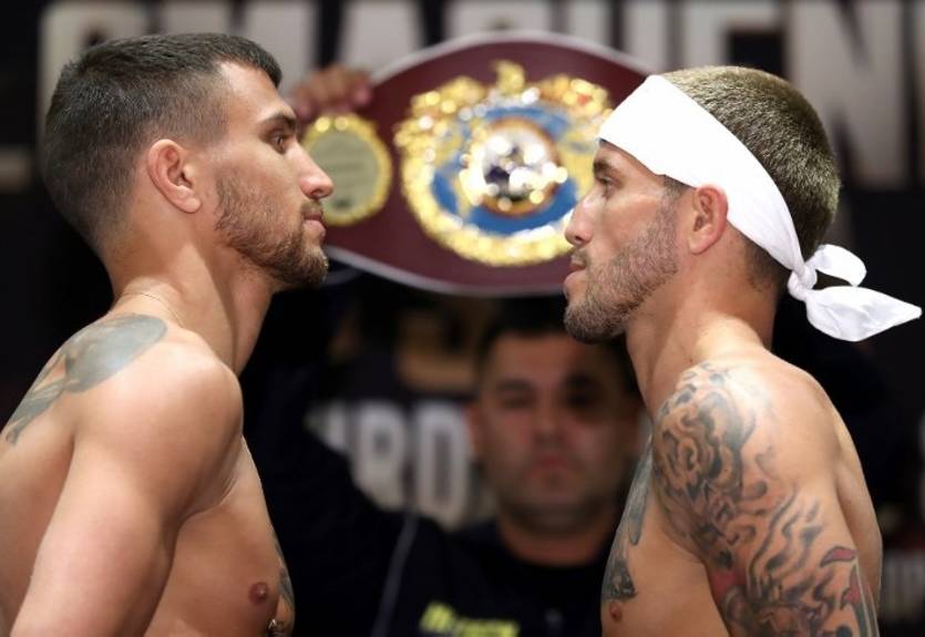 Ломаченко – Соса: фото церемонии взвешивания