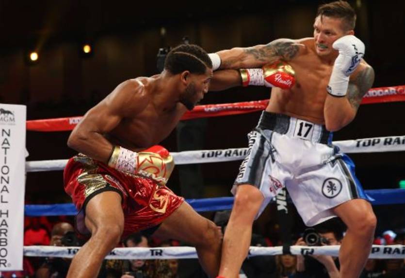 Усик не сумел нокаутировать Хантера