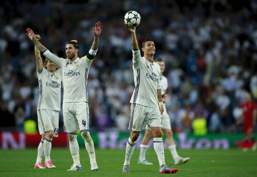 Ноу комментс: реакция Пике на гол Роналду из офсайда