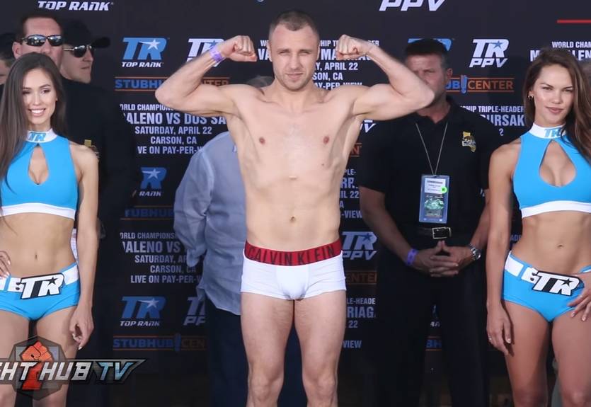 Бурсак – Рамирес: боксеры прошли процедуру взвешивания