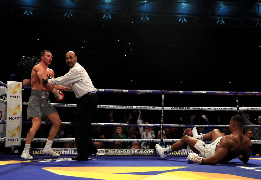 Кличко: Я думал, в шестом раунде Джошуа уже не встанет