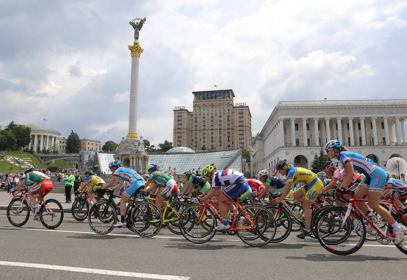 В выходные Киев перекроют в честь главной велогонки страны