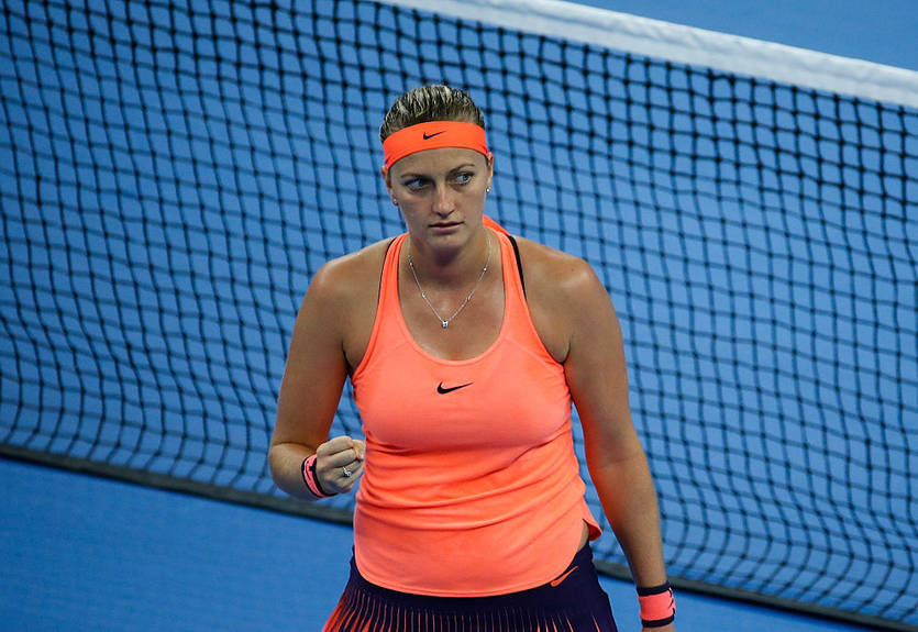 Квитова провела первую тренировку в Париже