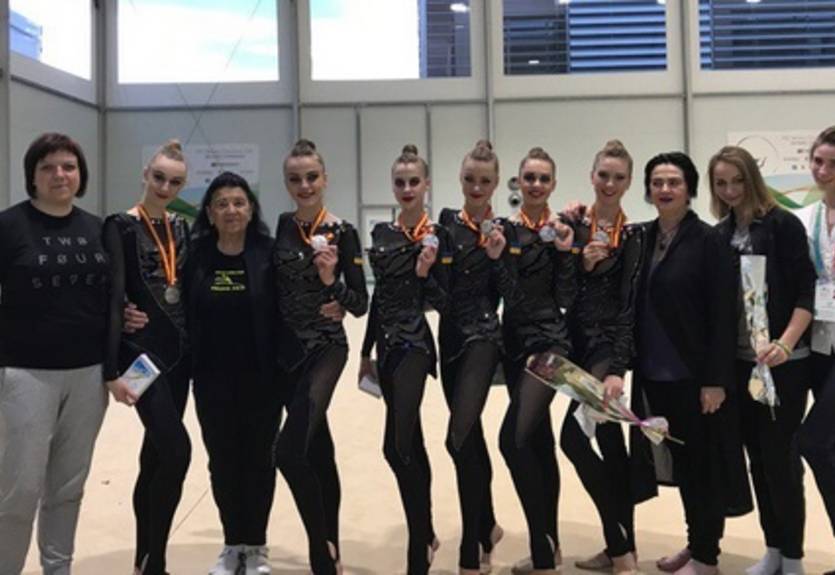 Украинские гимнастки выграли четыре медали в Испании