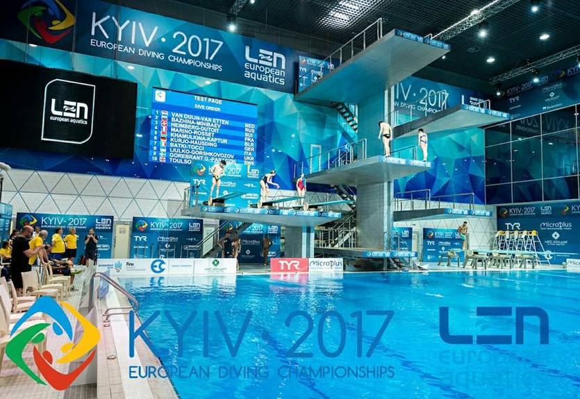 В Киеве стартует чемпионат Европы по прыжкам в воду