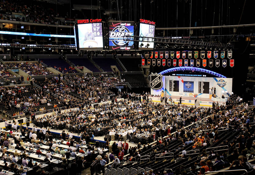 НХЛ: представлен окончательный порядок клубов на драфте-2017