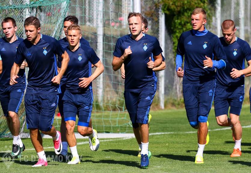 Динамо провело первую тренировку под руководством Хацкевича