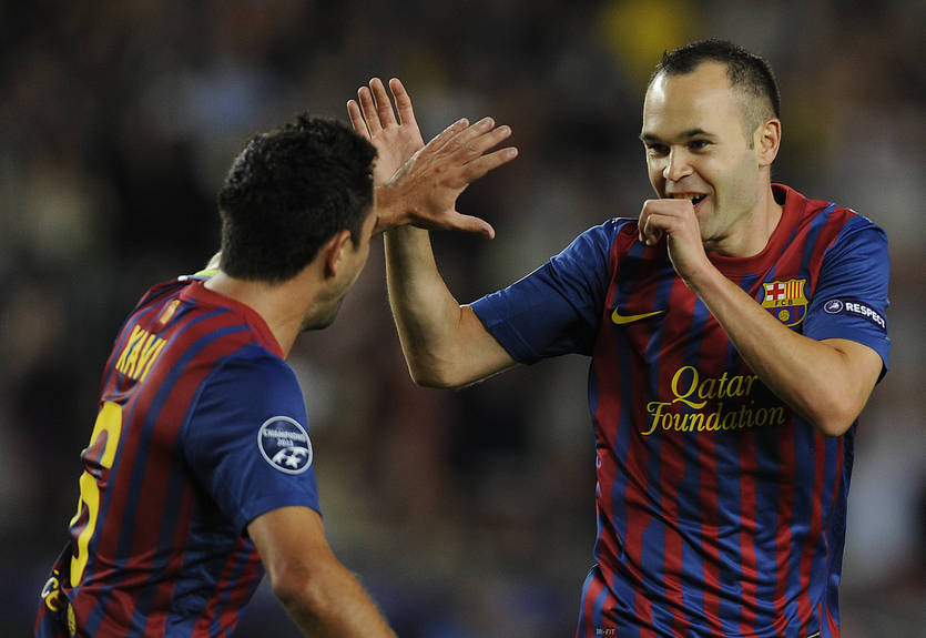 Хави зазывает Иньесту в Катар