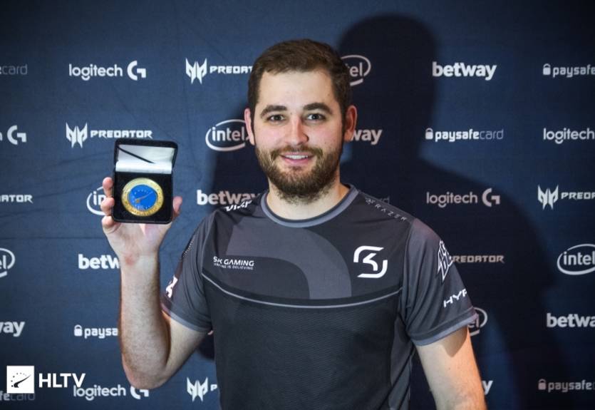 Капитан SK Gaming стал лучшим игроком турнира ESL One Cologne 2017