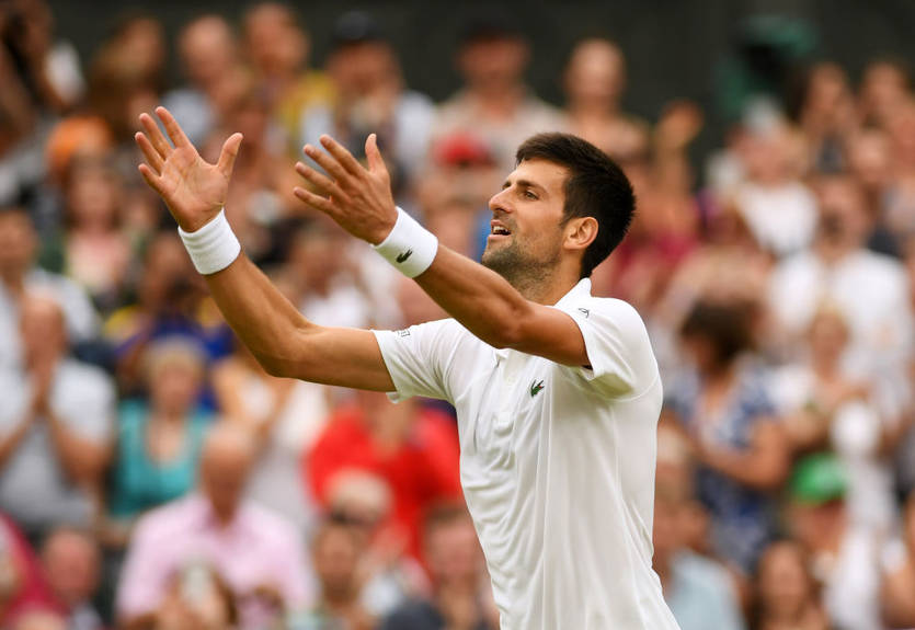 Джокович: На центральной арене Уимблдона посреди корта есть дыра