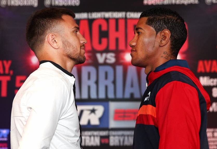 Ломаченко – Марриага: видео битвы взглядов (13.07.17)