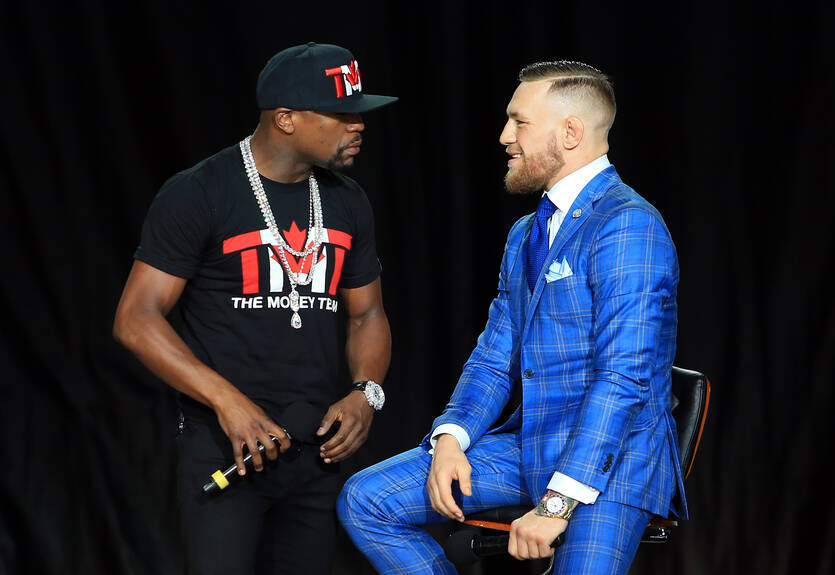 Ты одеваешься как 12-летний уличный танцор: Макгрегор высмеял стиль Мейвезера