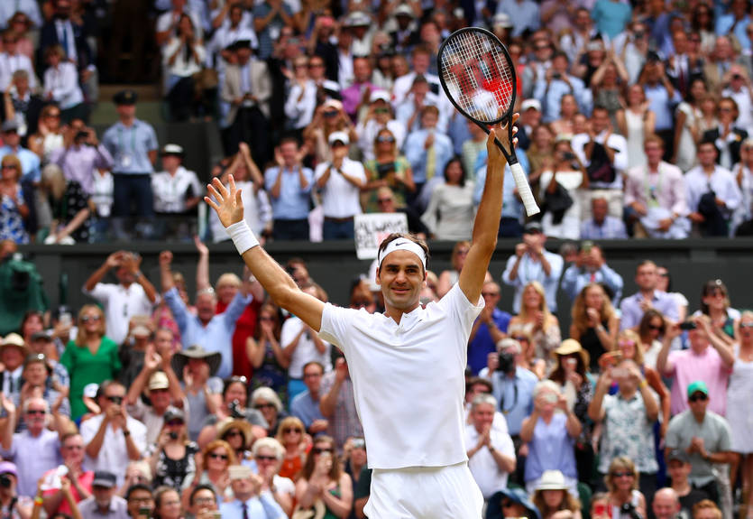 Федерер добыл историческую победу на Уимблдоне Федерер добыл историческую победу на Уимблдоне