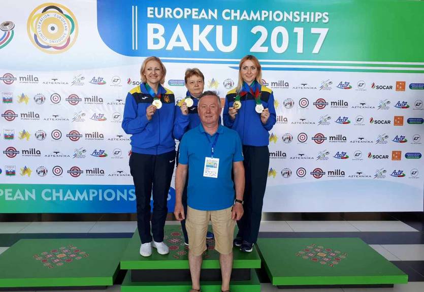Сборная Украины выиграла три медали чемпионата Европы по стрельбе Сборная Украины выиграла три медали чемпионата Европы по стрельбе