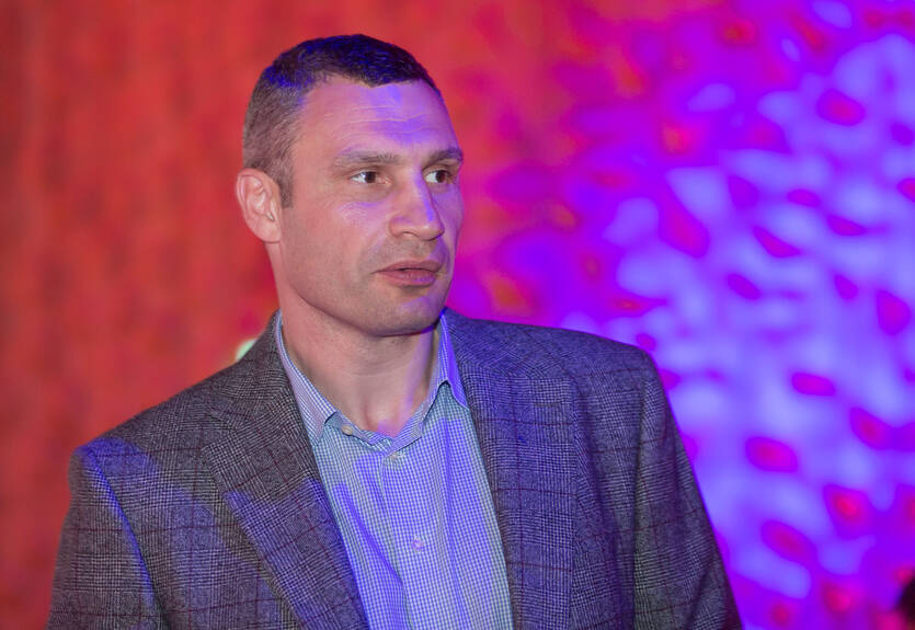 Тренировку с Виталием Кличко продали на аукционе за 150 тысяч гривен