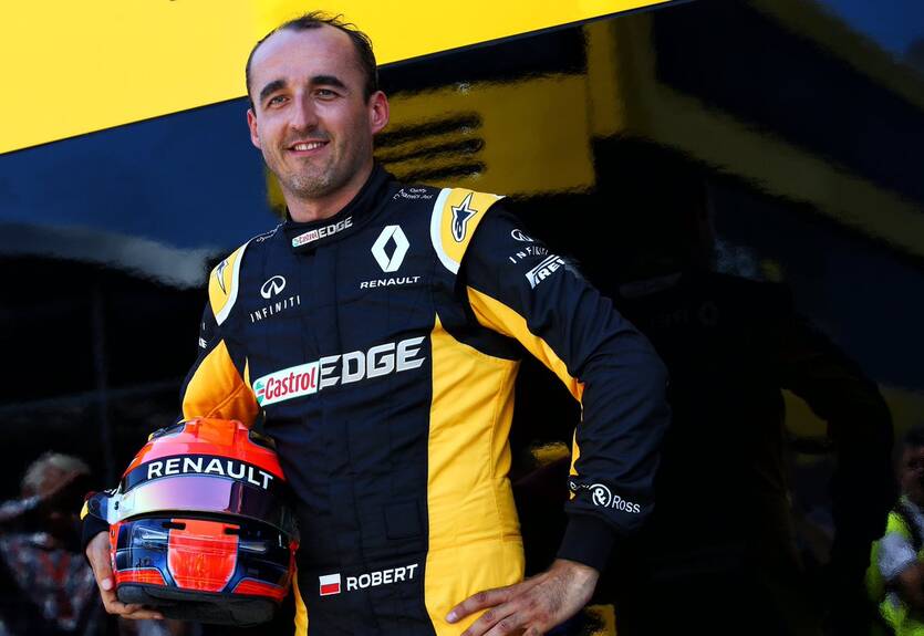 Кубица приступил к тестам на болиде Рено