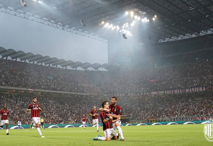 Милан обновил рекорд посещаемости матча квалификации Лиги Европы