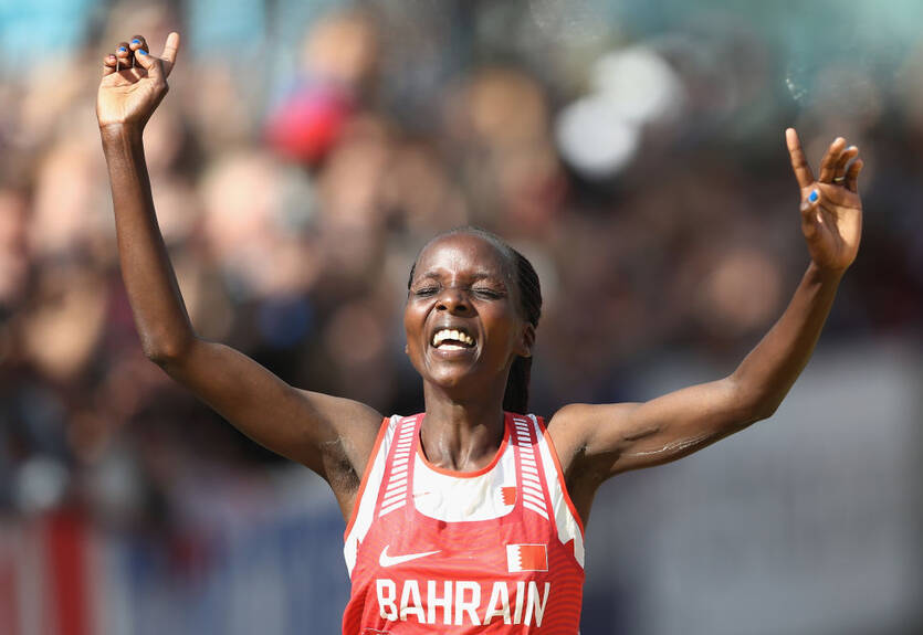 Легкоатлетка из Бахрейна выиграла женский марафон