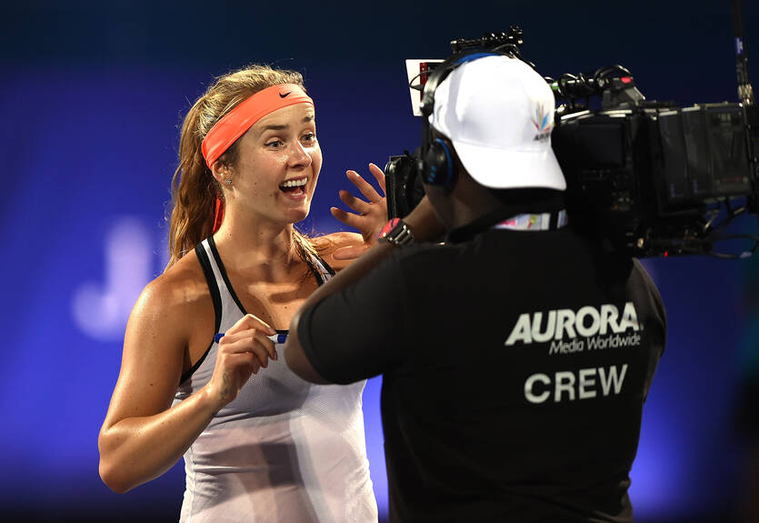 Свитолина хотела бы быстро бегать как Усэйн Болт