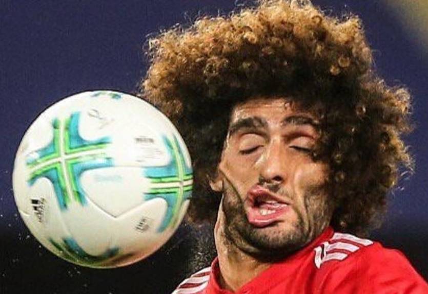 Витсель запустил флешмоб, посвященный гримасе Феллаини