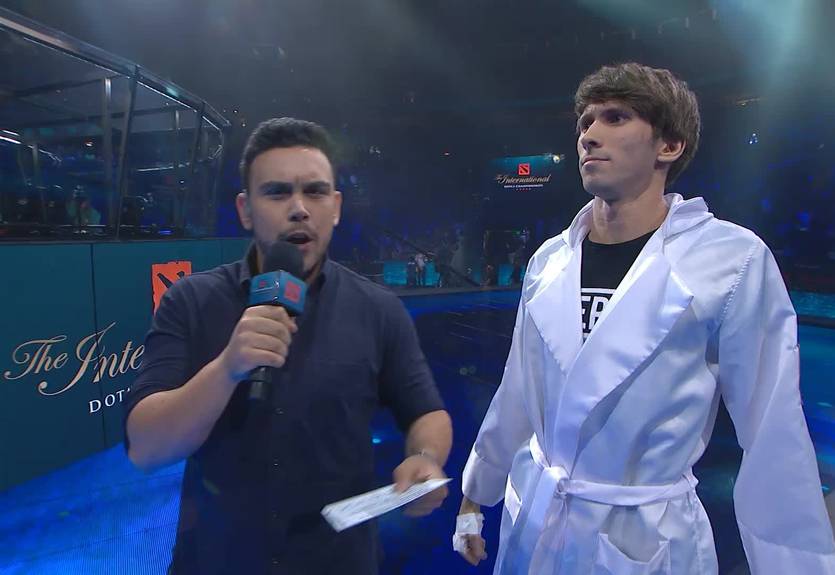 The International 2017: Dendi проиграл мид новому боту